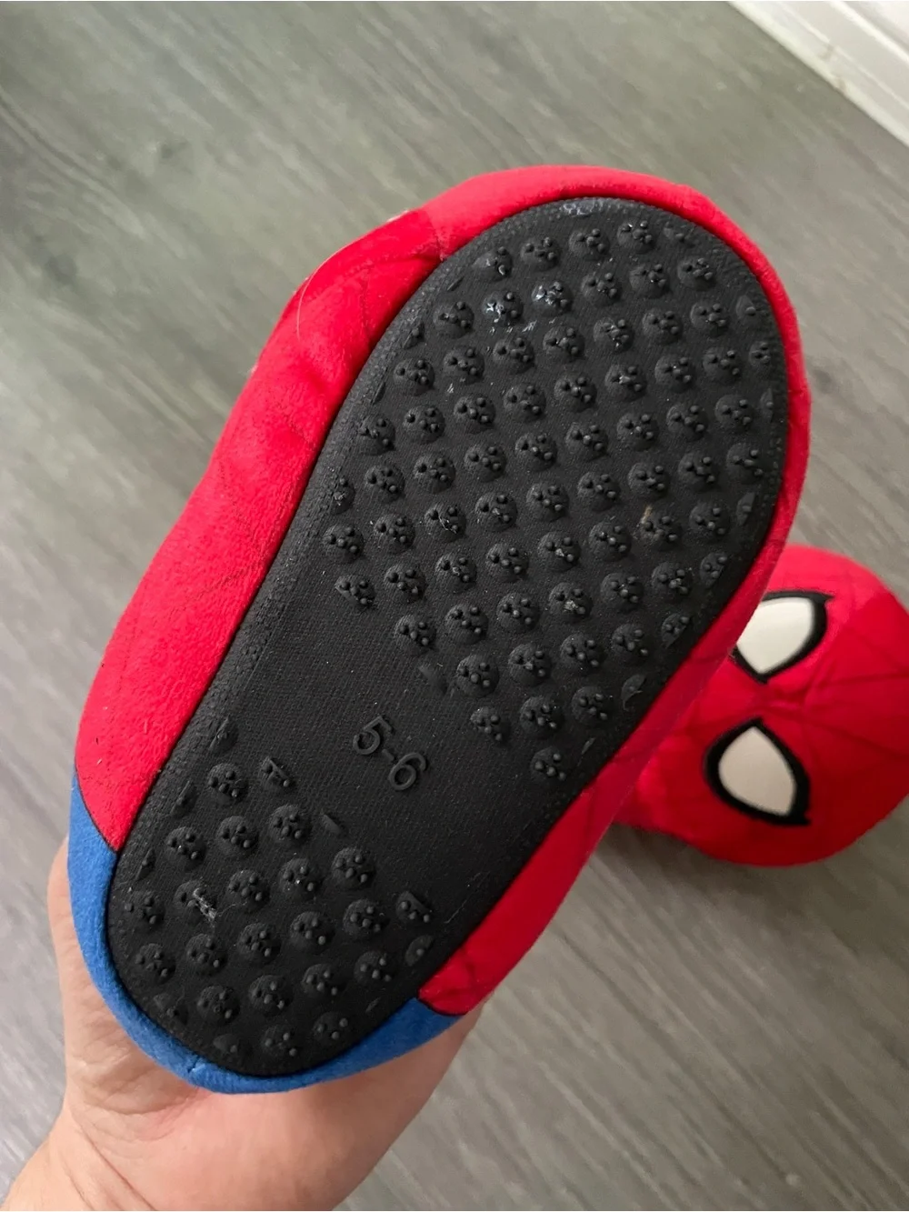 Spider-Man Kids Slippers - Red & Blue